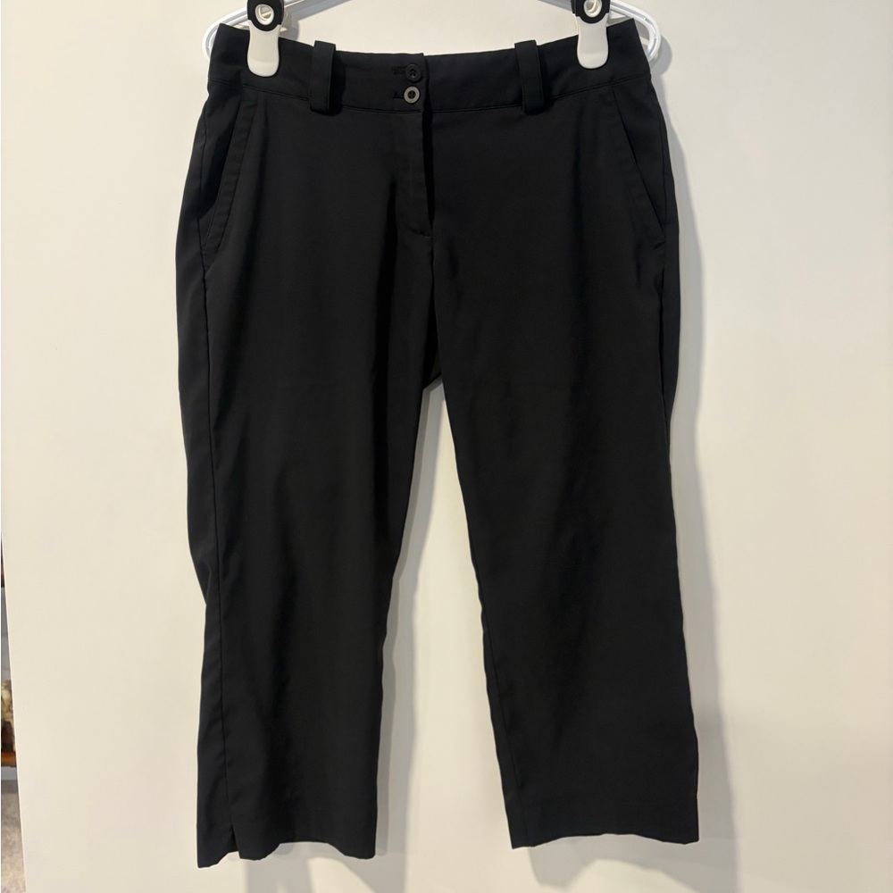 Never Worn! Nike Black Dri-FIT Golf Tour Performance Cropped Pants